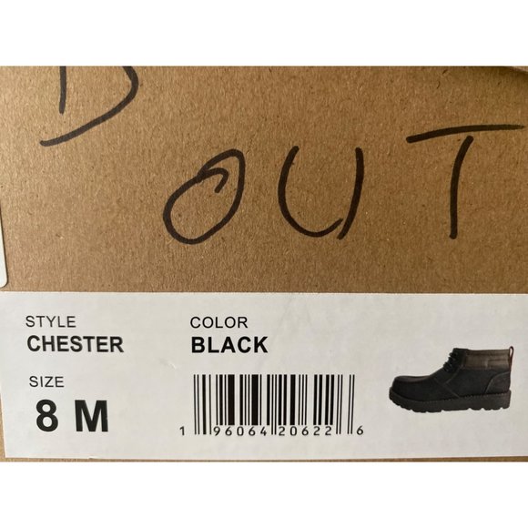 Weatherproof Vintage Men’s Comfort Round Toe Chukka Boots Black Size 8 M NWB - Picture 5 of 5